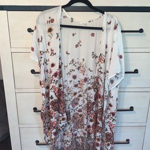 Maurices - Floral and Paisley Kimono